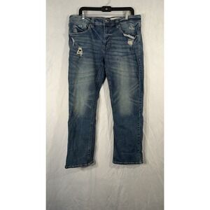 TK Axel Men's Blue Jeans Fits 36x29 Classic Straight EUC Pockets Medium Blue